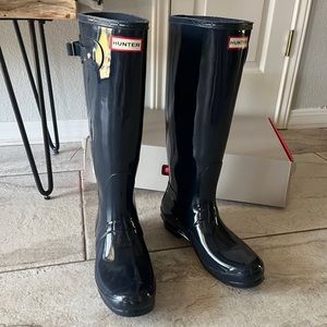 Navy Tall women’s Hunter Boots